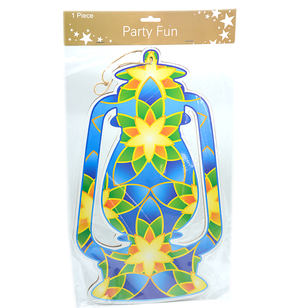 PARTY FUN WOODEN FANOOS 39.5X23.5CM 0848358