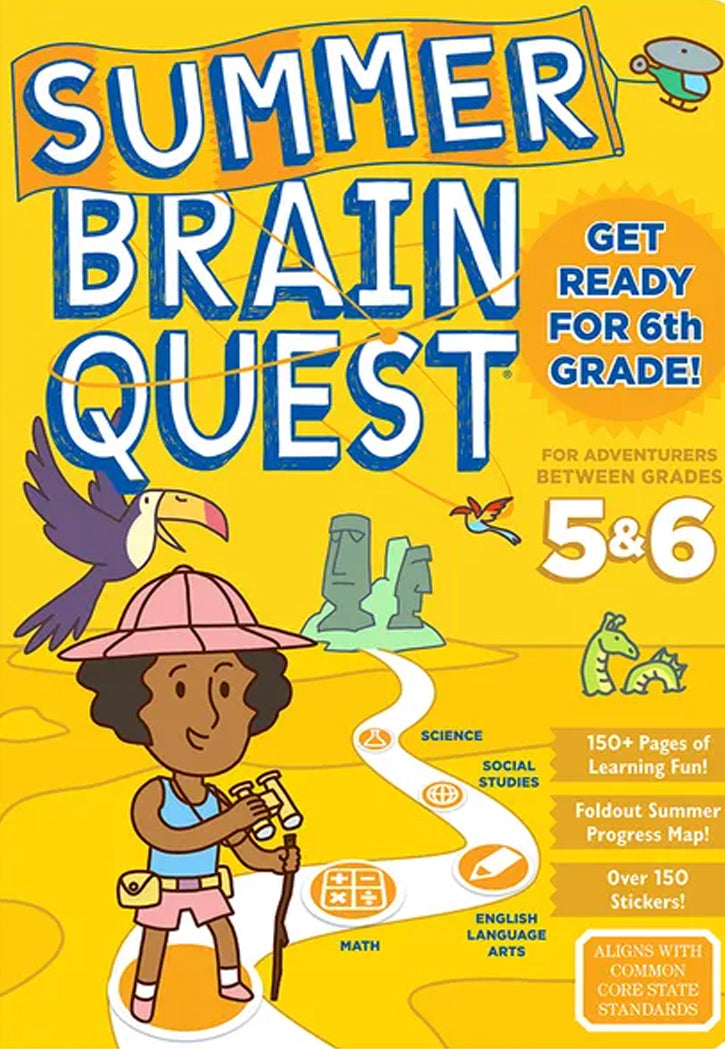 SUMMER BRAIN QUEST GRADES 5 - 6