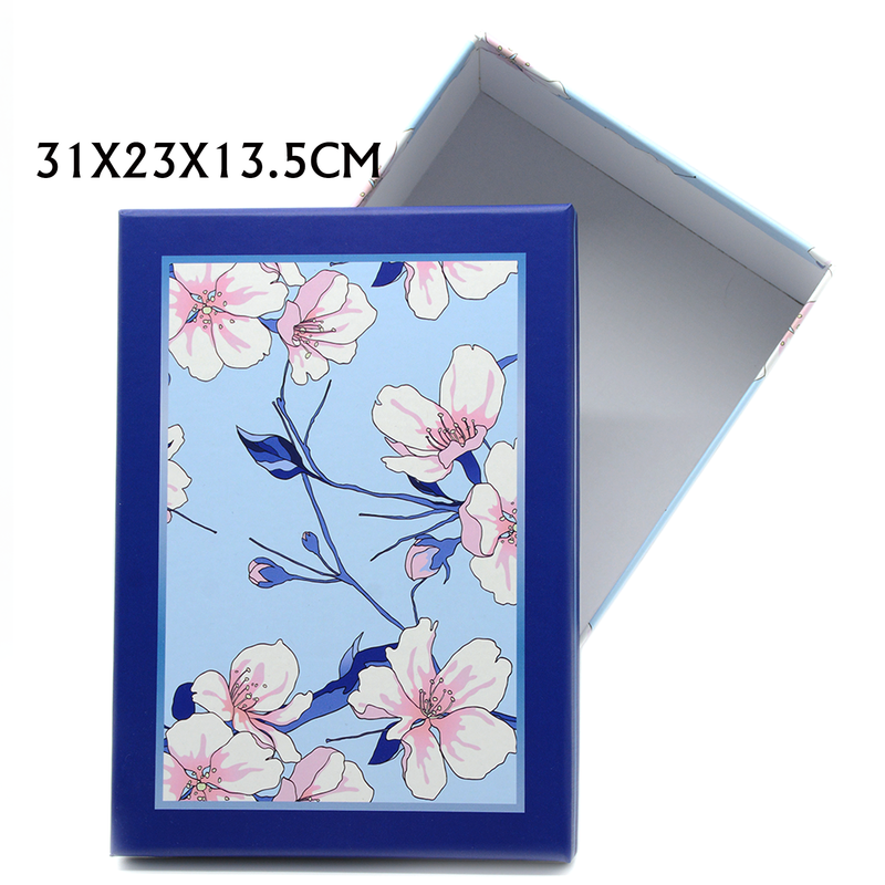 RECTANGLE PAPER GIFT BOX ASSTD -7  |  31x23x13.5cm