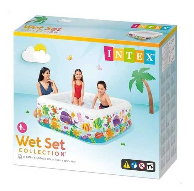 INTEX SEA AQUARIUM POOL 1.59X1.59X50CM