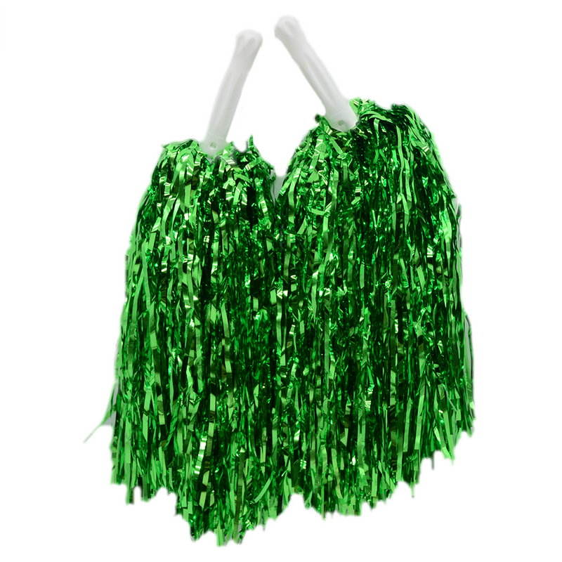 PLASTIC POM POMS 2PCS SET ASSTD