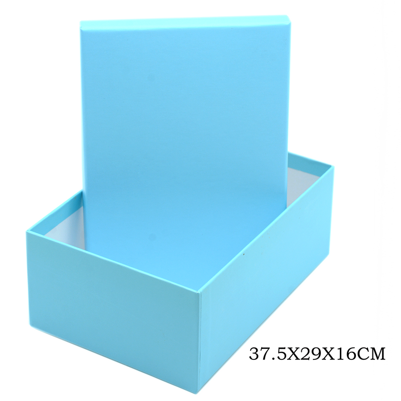 RECTANGLE PAPER GIFT BOX ASSTD-10 LARGE | 37.5x29x16cm