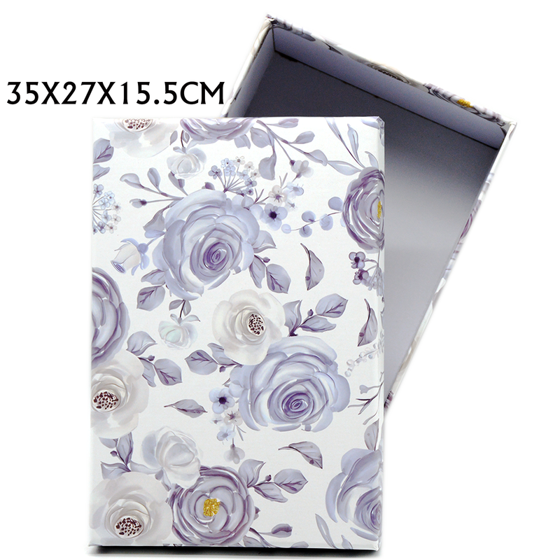 RECTANGLE PAPER GIFT BOX ASSTD -9  |  35x27x15.5cm