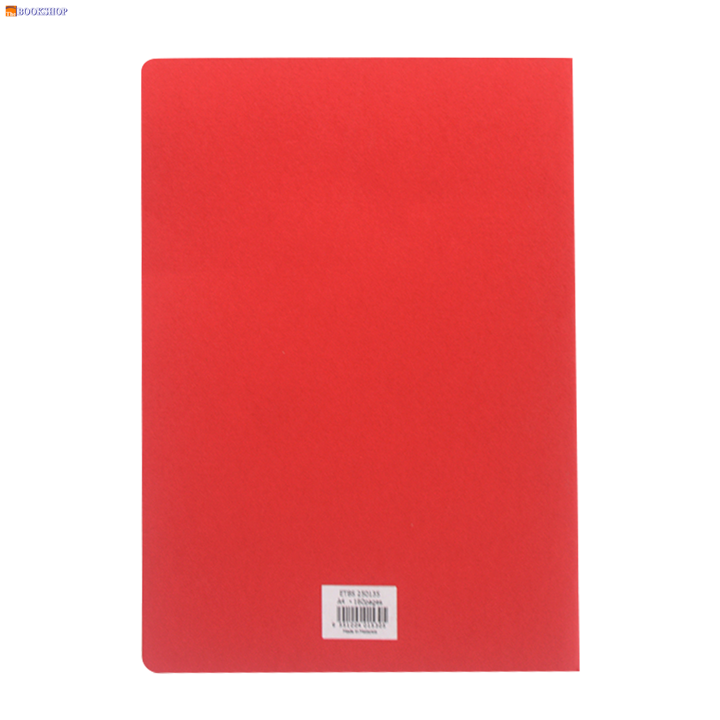 LAMBERT CARD COVER 1LINE EXERCISE NOTEBOOK A4 160PAGES- ROSSO FUCCO
