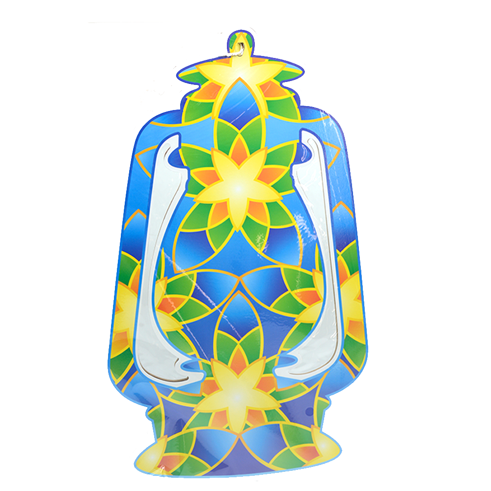 PARTY FUN WOODEN FANOOS 39.5X23.5CM 0848358