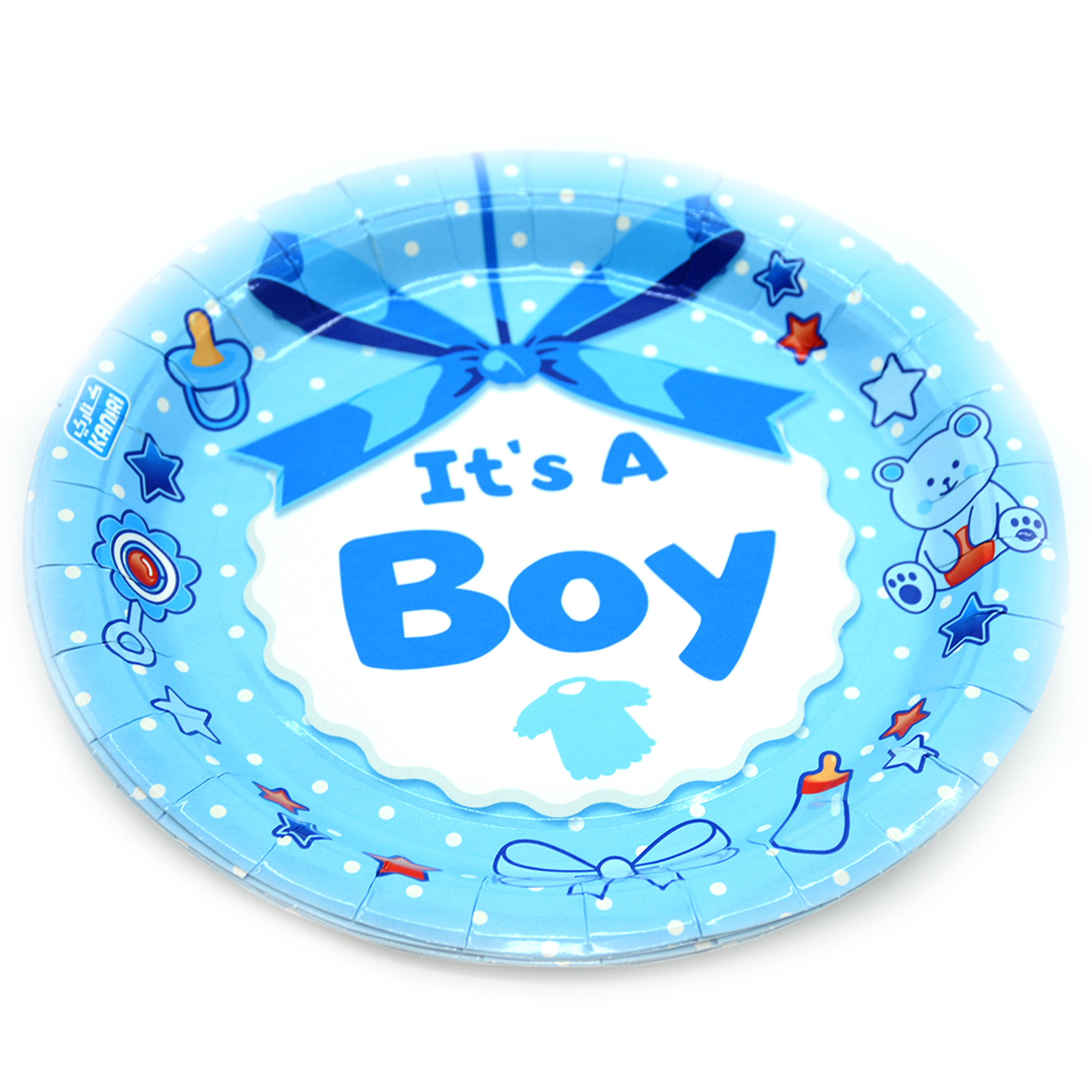 KANARI PRINTED PAPER PLATE 9'' 8PCS SET - 90850-0276