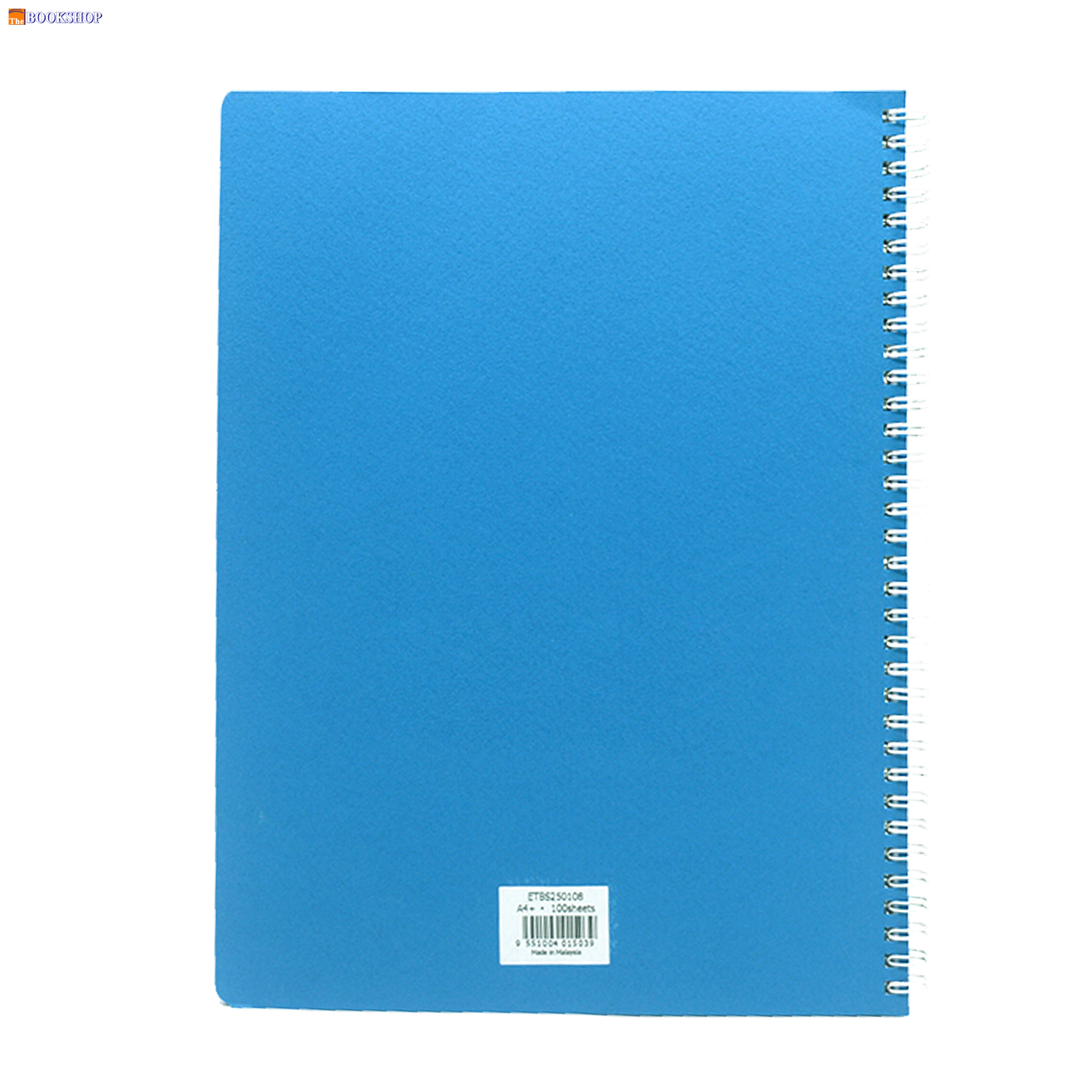 LAMBERT WIRE-O CARD COVER LINE EXERCISE NOTE BOOK A4 100SHT- AZZURE MARE
