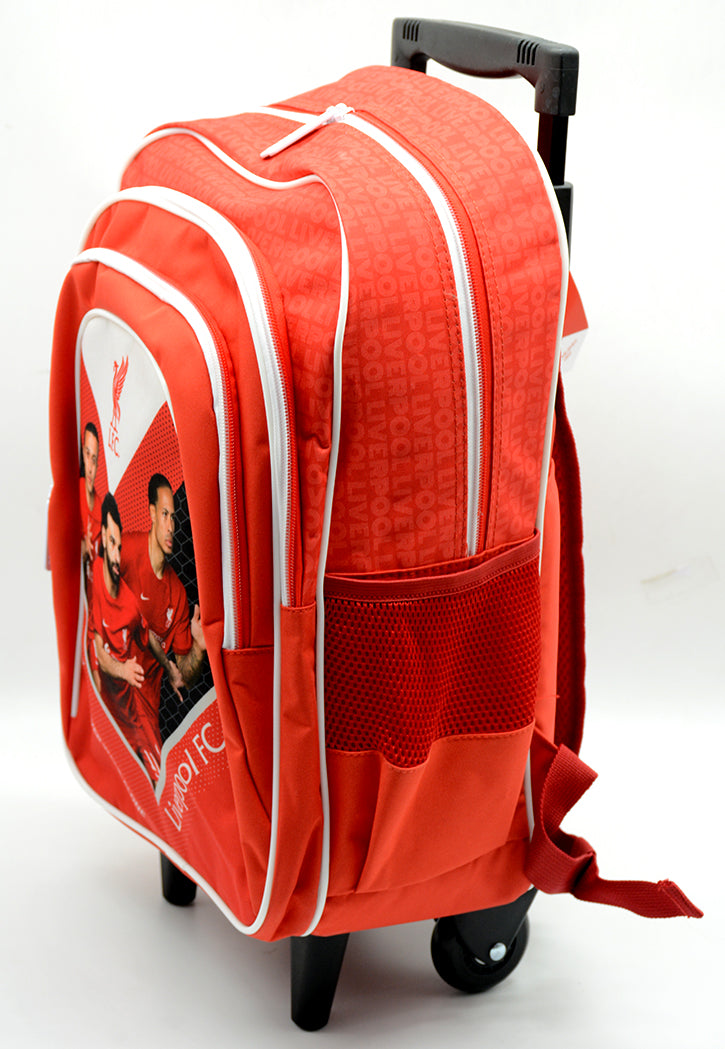 حقيبة ظهر مدرسية ترولي LIVERPOOL FC TROLLEY BACKPACK W/3 COMPARTMENT&2SIDE POCKETS 16"