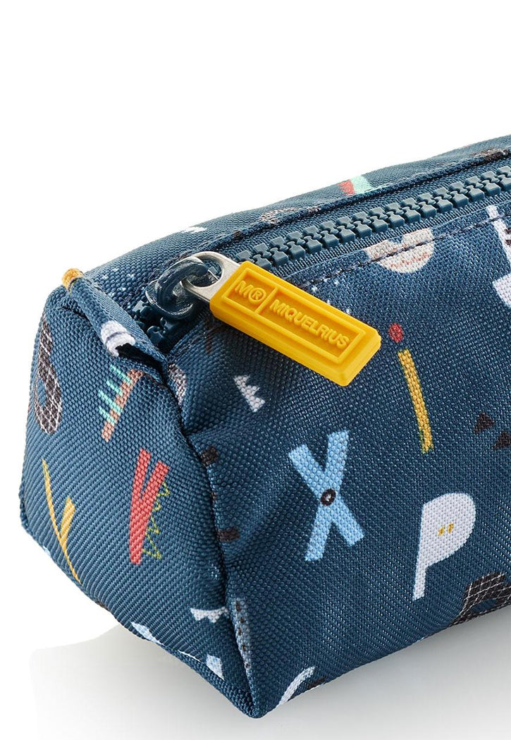 حافظة اقلام مقلمة MIQUELRIUS MR ROUND PENCIL CASE- RECYCLE ABC