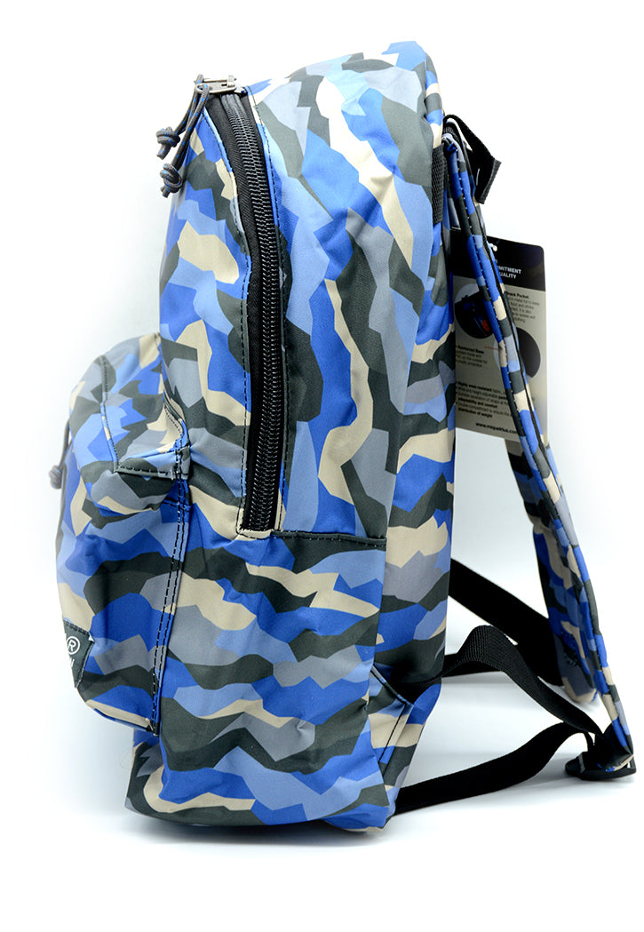 حقيبة ظهر مدرسية مقاس 17 MIQUELRIUS MR BACKPACK W/2 COMPARTMENT 17"-HARD ROCKS MR