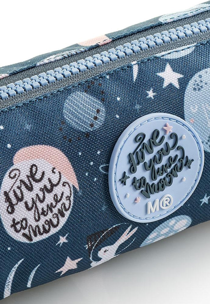 حافظة اقلام مقلمة MIQUELRIUS MR ROUND PENCIL CASE - RECYLE SPACE BUNNY