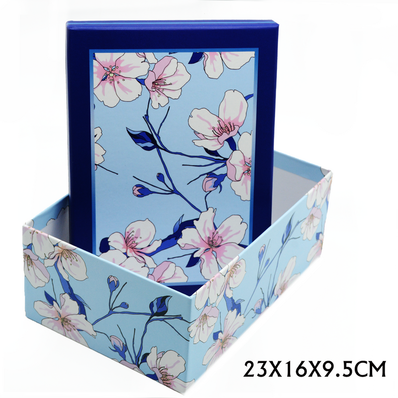 RECTANGLE PAPER GIFT BOX ASSTD-3  | 23x16x9.5cm