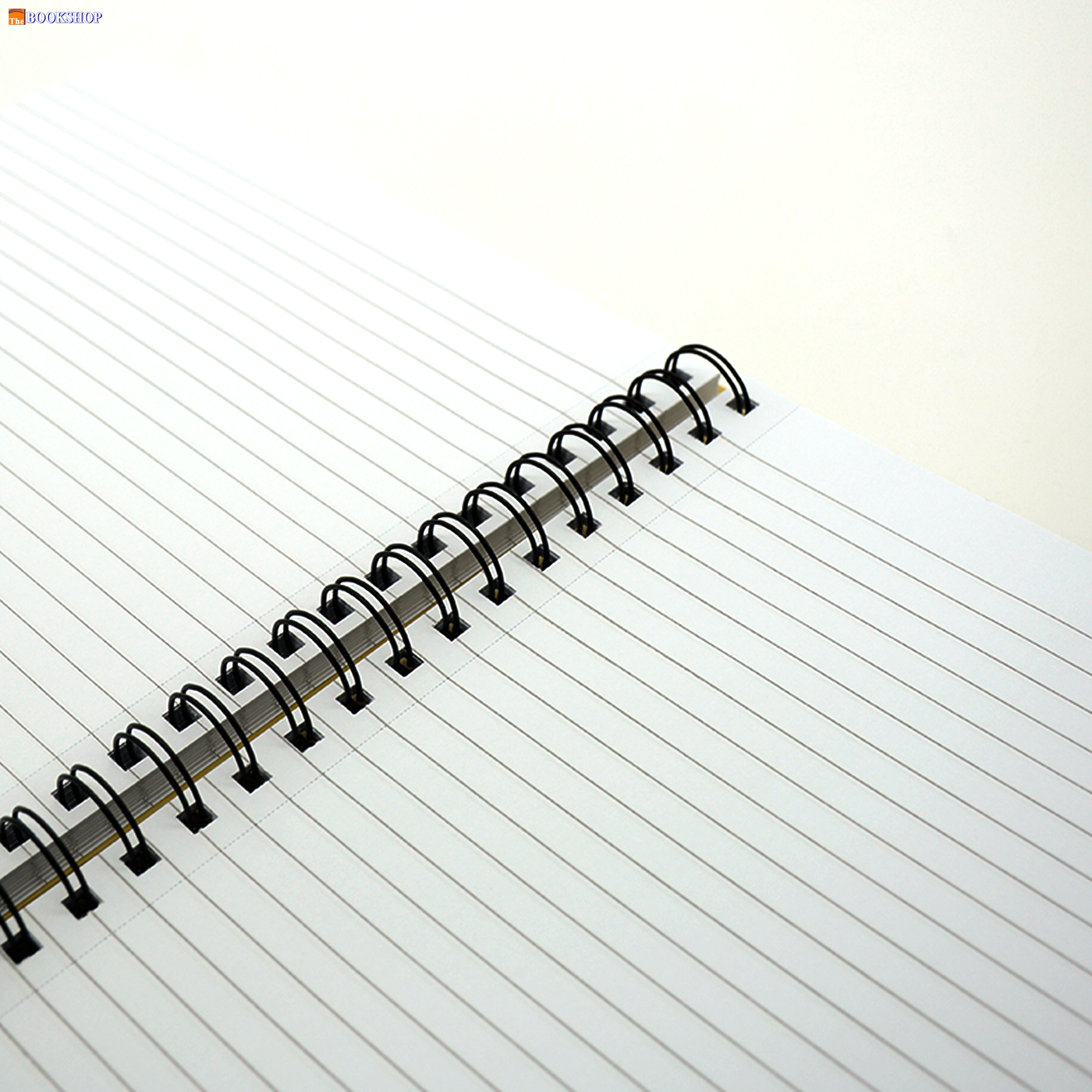 LAMBERT WIRE-O HARD COVER NOTEBOOK SINGLE LINE A4 100SHT GREY