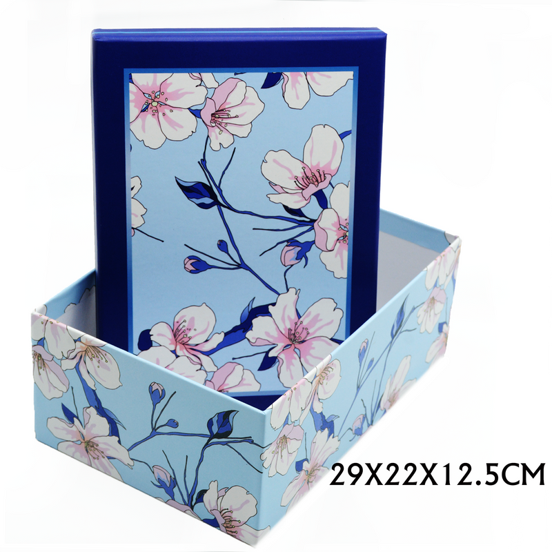 RECTANGLE PAPER GIFT BOX ASSTD -6 | 29x22x12.5cm