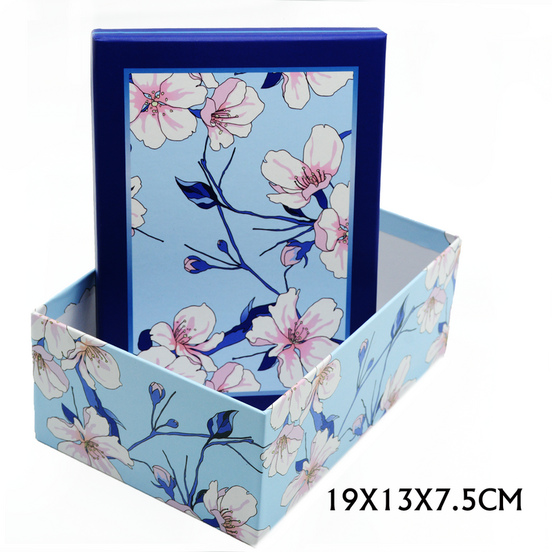 RECTANGLE PAPER GIFT BOX ASSTD-1SMALL | 19X13X7.5 CM