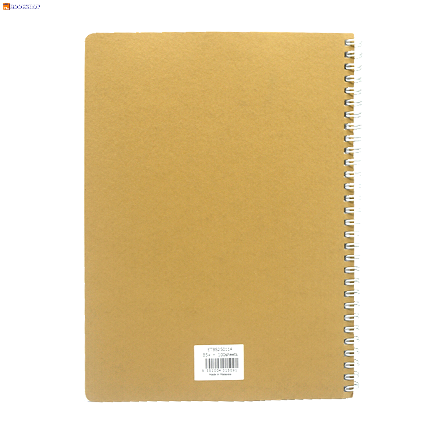 LAMBERT WIRE-O CARD COVER LINE EXERCISE NOTE BOOK B5 100SHT- AVANA
