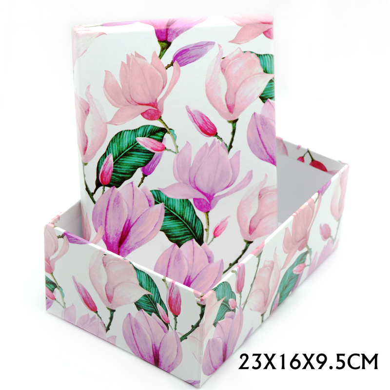 RECTANGLE PAPER GIFT BOX ASSTD-3  | 23x16x9.5cm