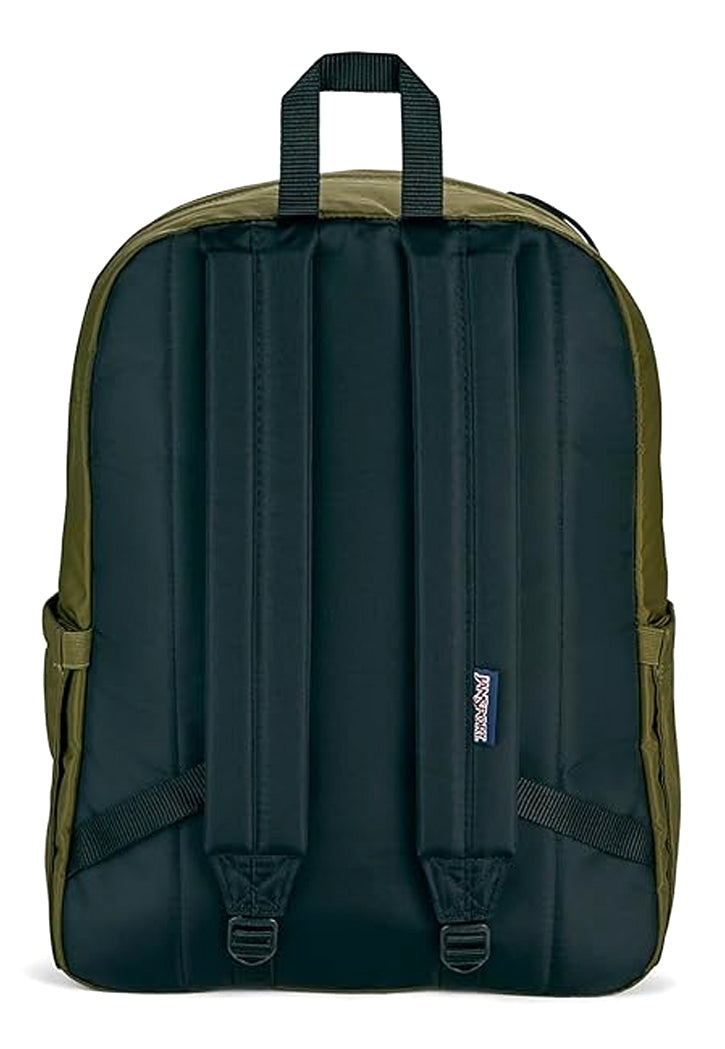 JANSPORT DOUBLE BREAK BACKPACK17  ARMY GREEN حقيبة ظهر جان سبورت
