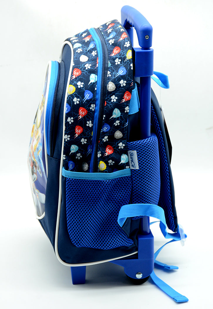 حقيبة مدرسية ترولي PAW PATROL 14" TROLLEY BACKPACK W/2 COMPARTMENT&2SIDE POCKETS
