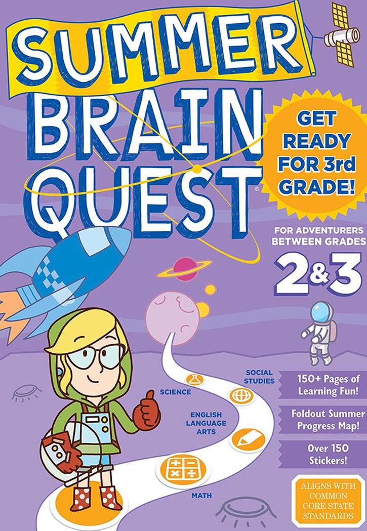 SUMMER BRAIN QUEST GRADES 2 - 3