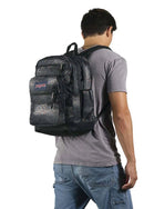 JANSPORT COOL STUDENT BACKPACK 18 SCREEN STATIC حقيبة ظهر جان سبورت