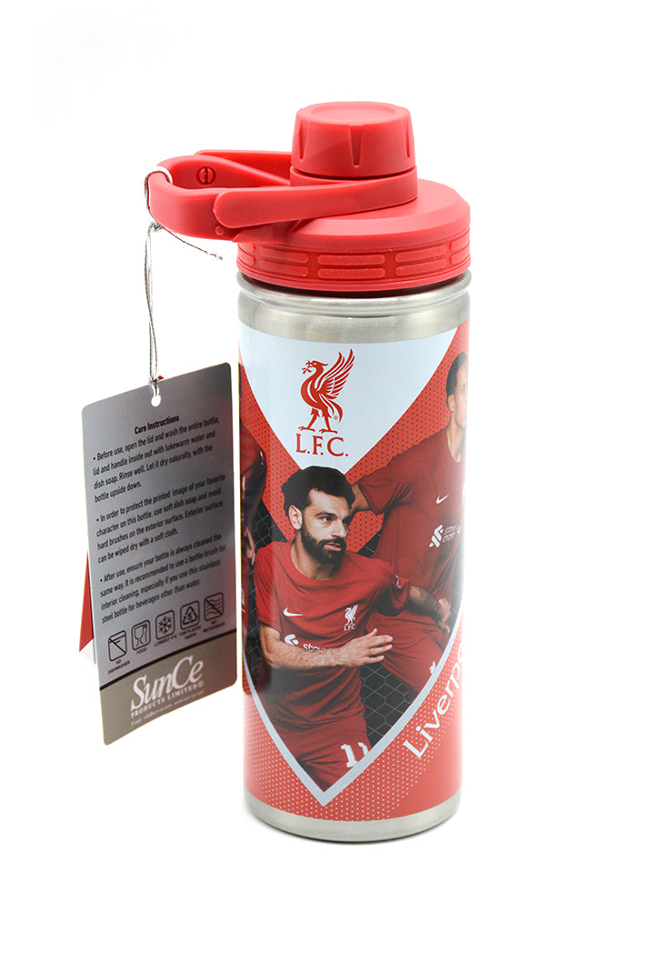 قارورة مياه زمزمية استيل LIVERPOOL FC STAINLESS STEEL WATER BOTTLE 620ML S-4150 LVL
