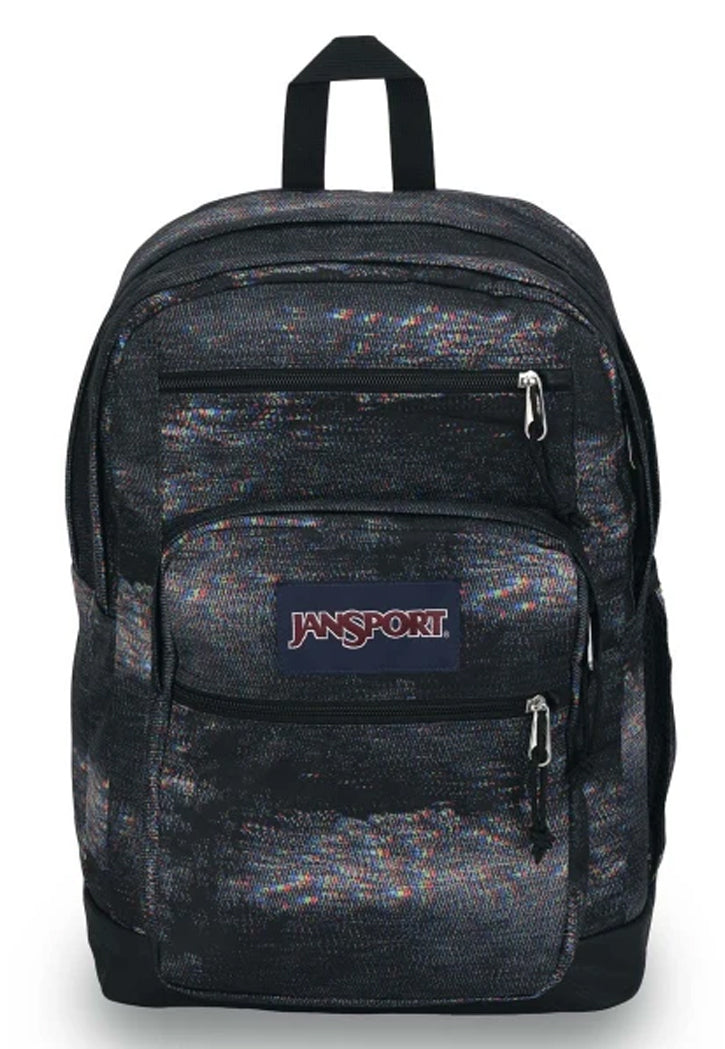 JANSPORT COOL STUDENT BACKPACK 18 SCREEN STATIC حقيبة ظهر جان سبورت