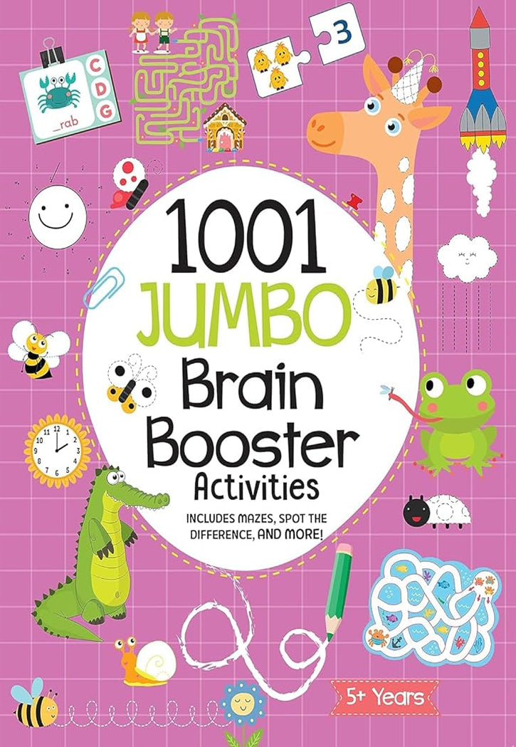 1001 JUMBO BRAIN BOOSTER ACTIVITIES 5+