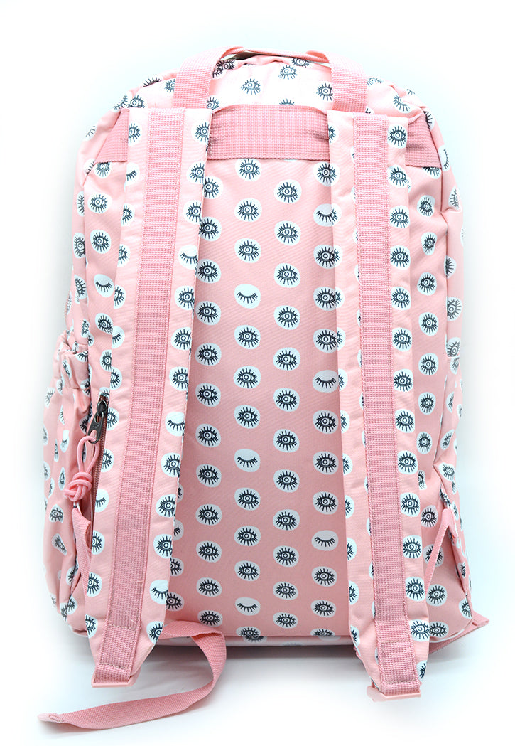 حقيبة ظهر مدرسية مقاس 17 MIQUELRIUS MR BACKPACK W/2 COMPARTMENT 17"-SEE YOU MR