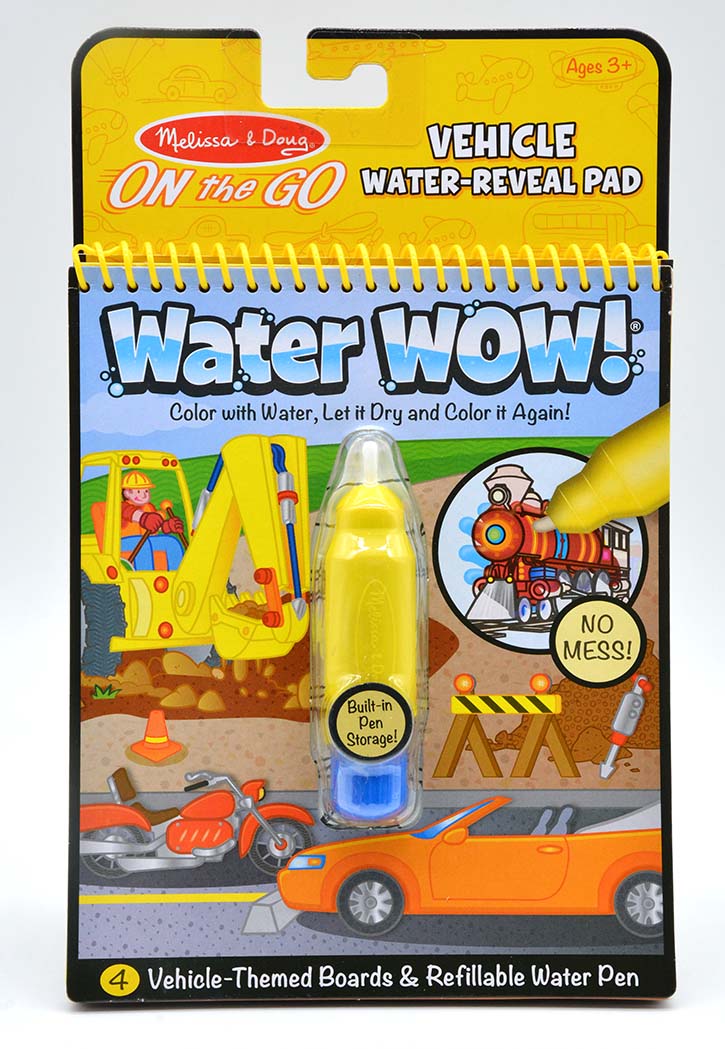 Melissa & Doug On The Go Water Wow - Vehicle Water Reveal Pad