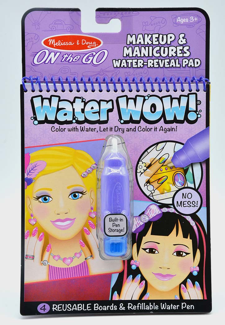 Melissa & Doug Water Wow - Makeup & Manicures Water Reveal Pad