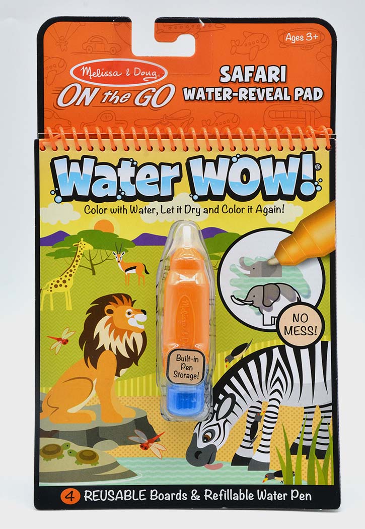 Melissa & Doug Water Wow - Safari Water Reveal Pad