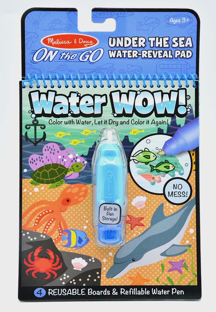 Melissa & Doug On The Go Water Wow - Under The Sea Water Reveal Pad