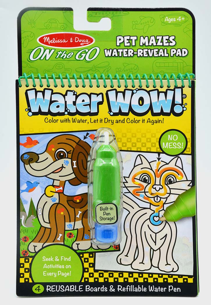 Melissa & Doug Water Wow - Pet Mazes Water Reveal Pad
