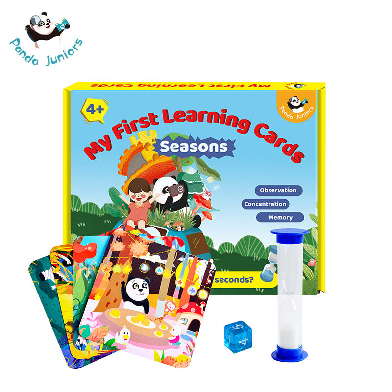 PANDA JUNIORS MY FIRST LEARNING CARDS-SEASONS