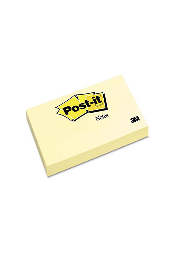 Post It - Sticky Notes Plain 7/8"