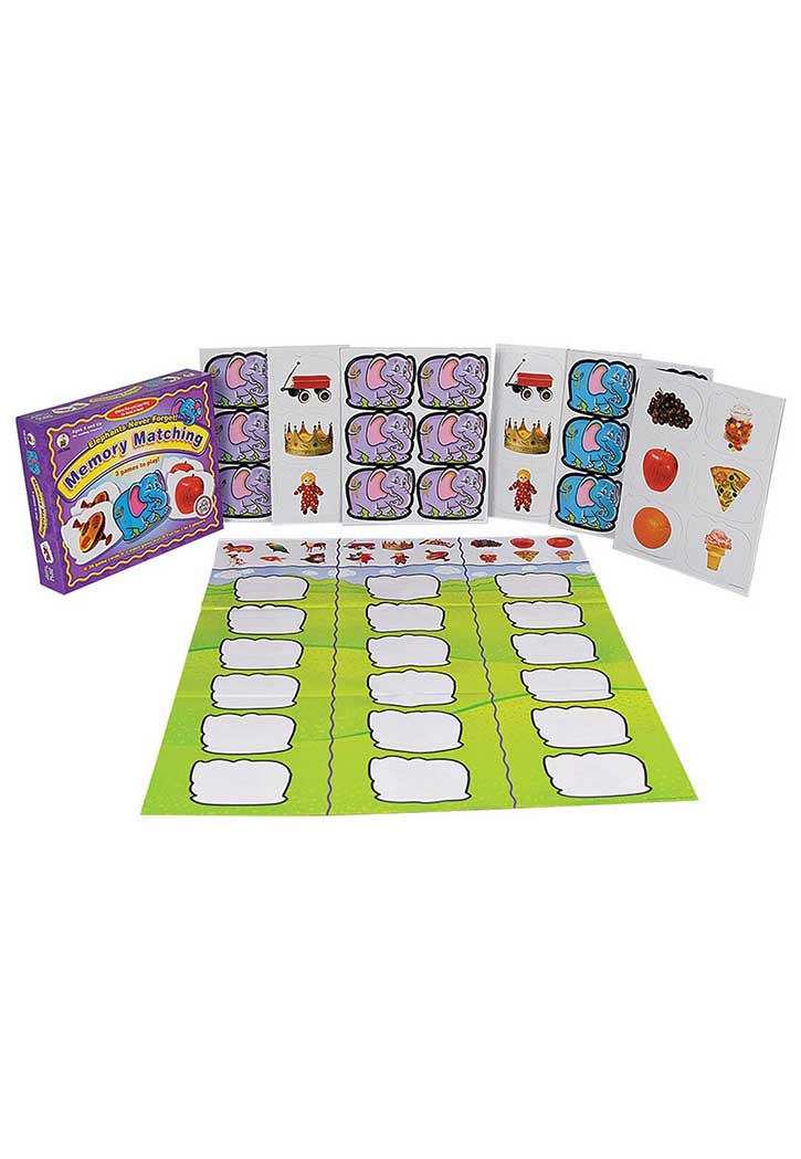 Elephants Never Forget: Memory Matching Board Game Grade Preschool-K