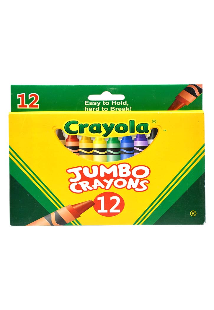 Crayola - Jumbo Crayons 12PCS