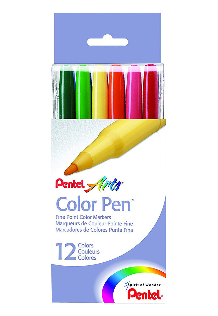 Staedtler - 12 Fine Point Color Markers