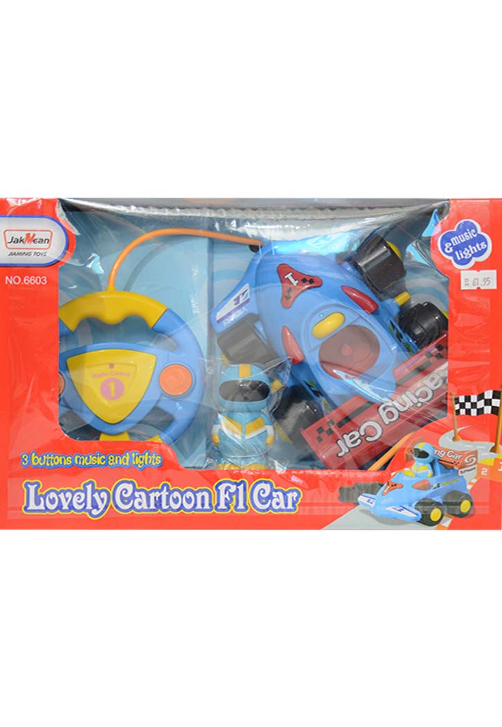 Two Function R/C Cartoon Police Car