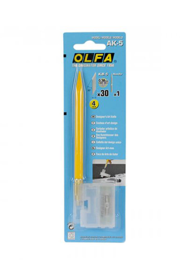 Olfa - Art Knife Cutter With 30 Blades