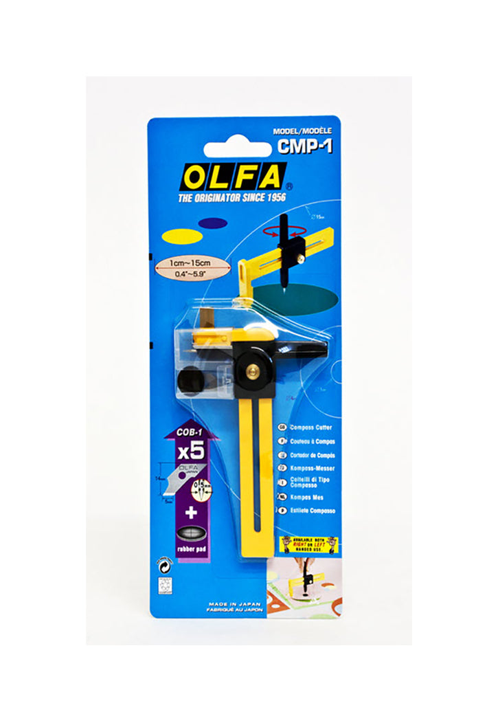 Olfa - Compass Cutter + 5 Blades