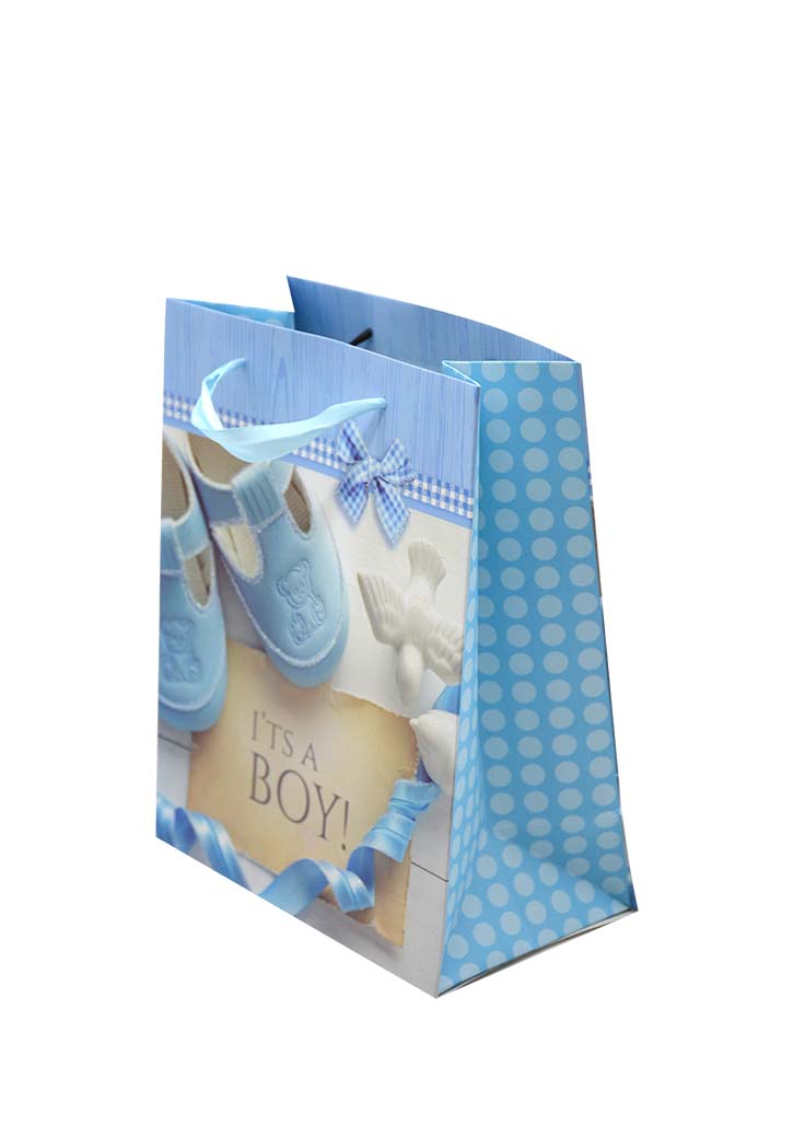 It's A Boy Paper Gift Bag 18X23CM