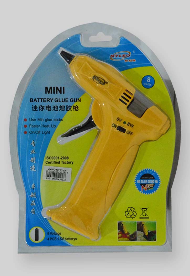 Nyleo - Mini Battery Glue Gun (Yellow)