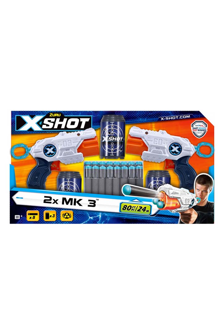 X-Shot - 2x MK 3 Double Pack
