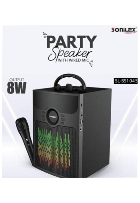 SONILEX WIRELESS PARTY SPEAKER 8W SL-BS1045FMDL