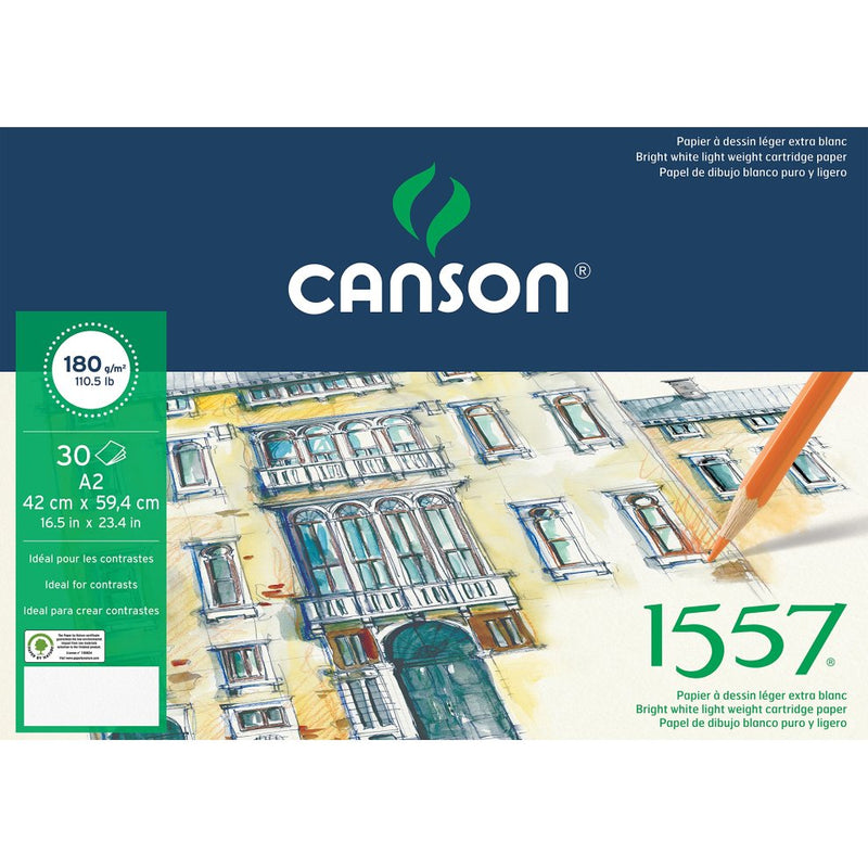 Canson - Drawing Pad 180 gsm A2
