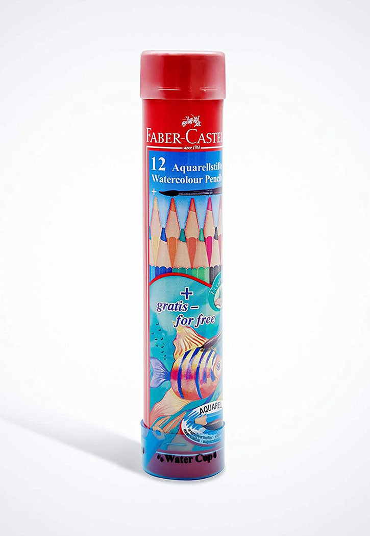 Faber Castell - 12 Watercolor Pencils