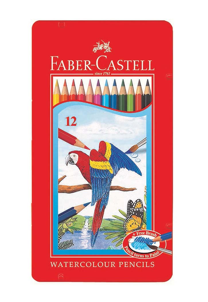 Faber Castell - 12 Watercolor Pencils