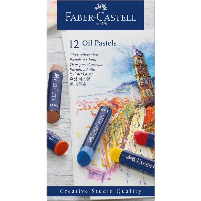 Faber Castell - Creative Studio Oil Pastels 12Pcs